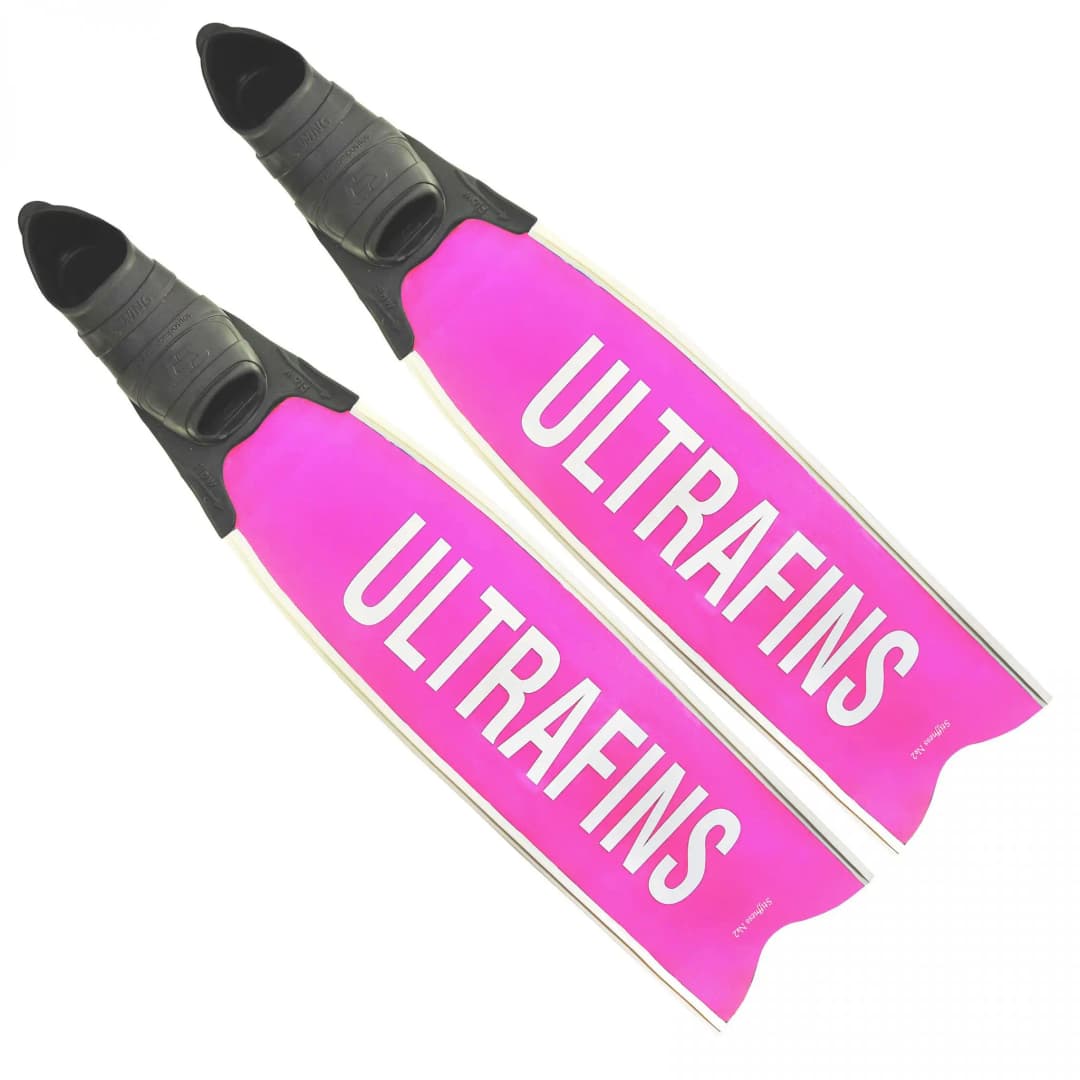 Ultrafins Pink Fins with Cetma footpockets image