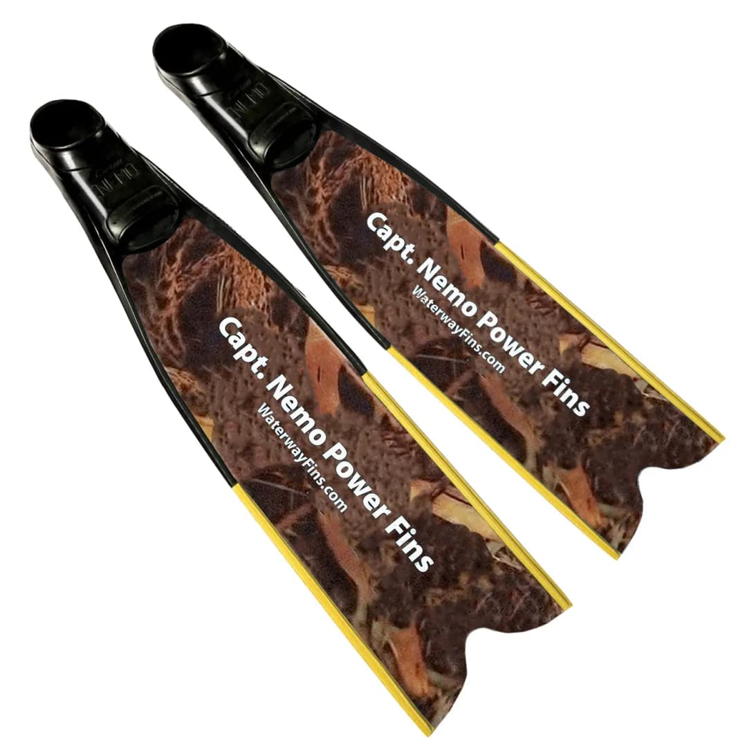 WaterWay Captain Nemo Camo Fins image